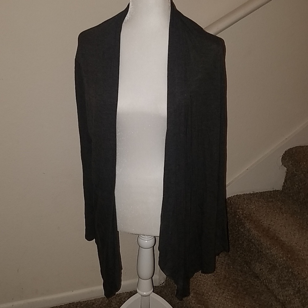 Grey cardigan
